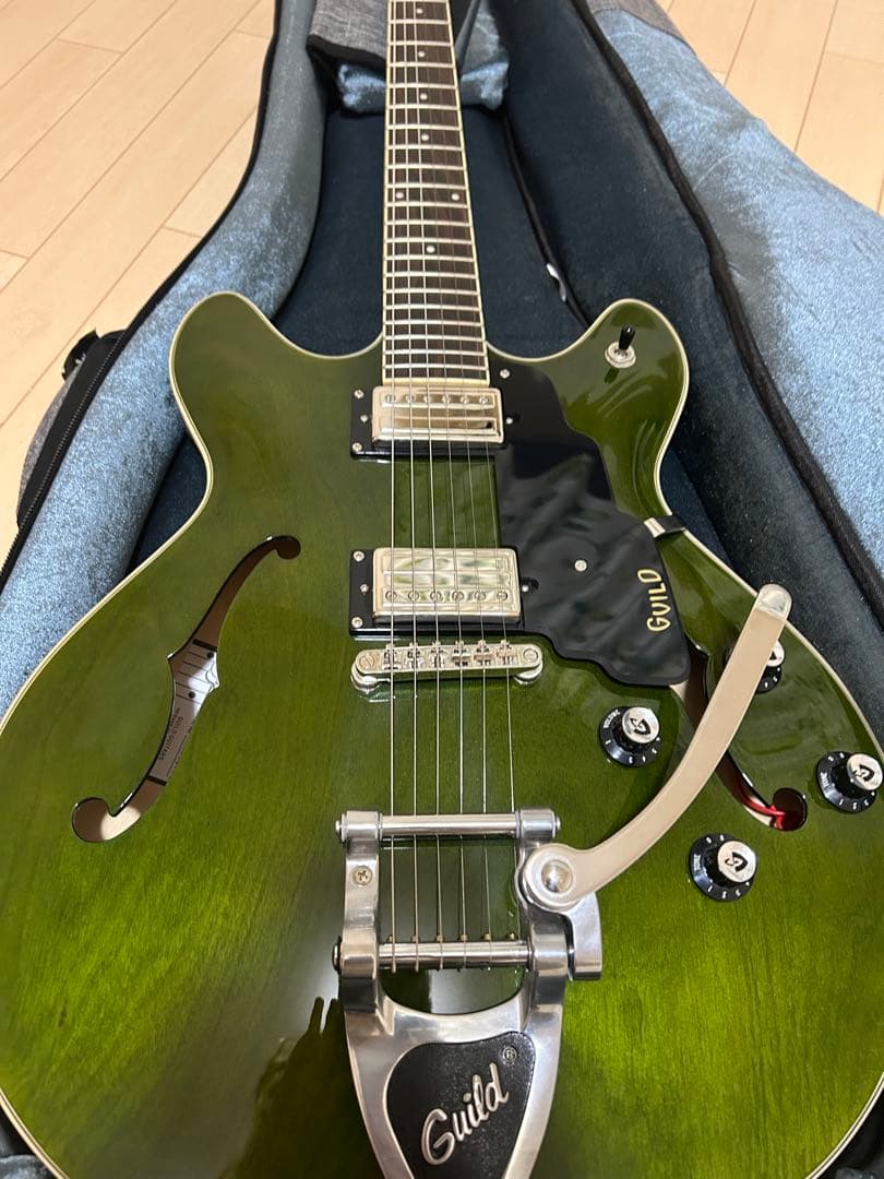 【ほぼ未使用】Guild STARFIRE I DC emerald green