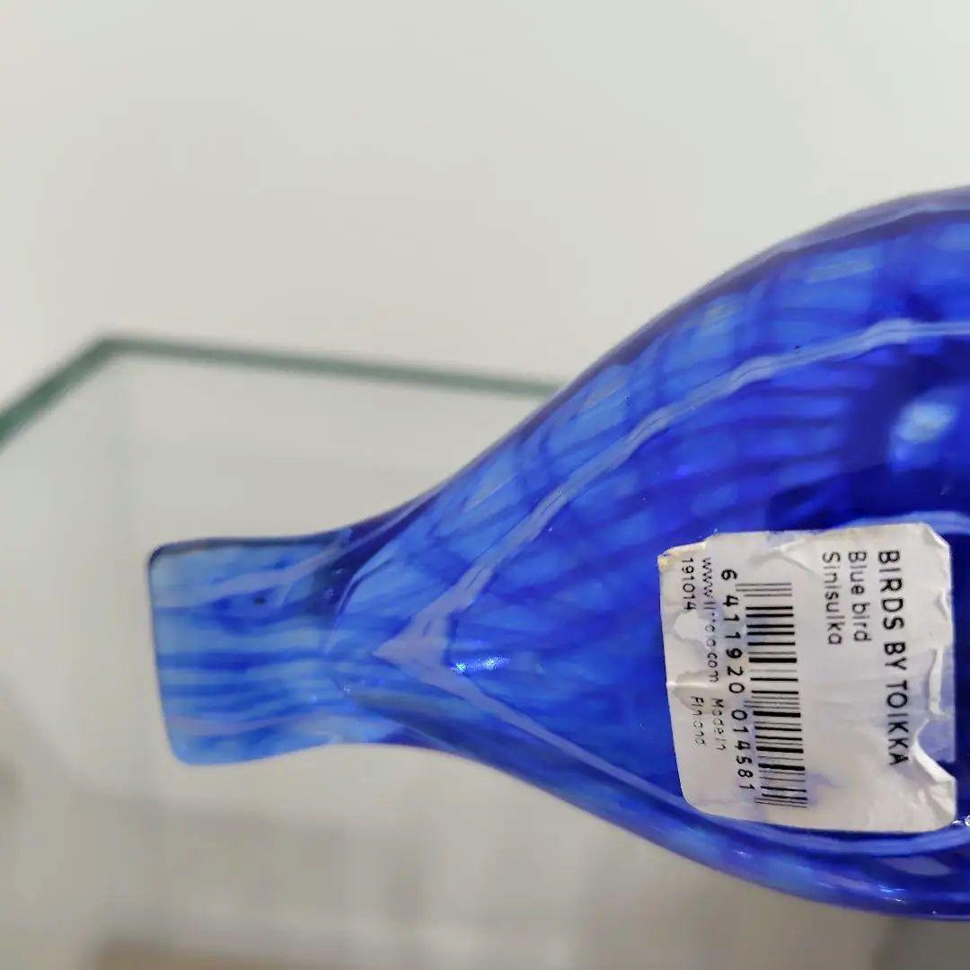 イッタラ　オイバトイッカ　バード　oiva toikka　Blue Bird