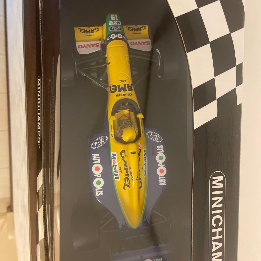 未使用 美品　ミニチャンプス1/18 ベネトン1991 R.モレノ　N.ピケ