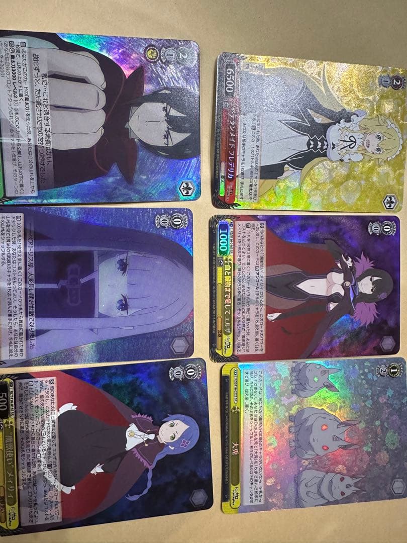 ヴァイスシュヴァルツ リゼロ SR RRR 81枚セット