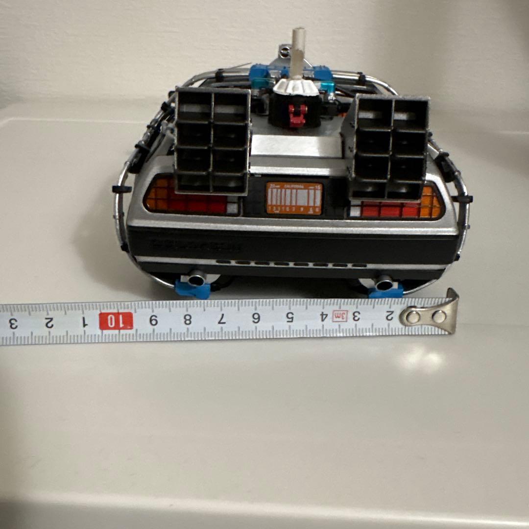 デロリアン　フィギュア　金属製　即発送