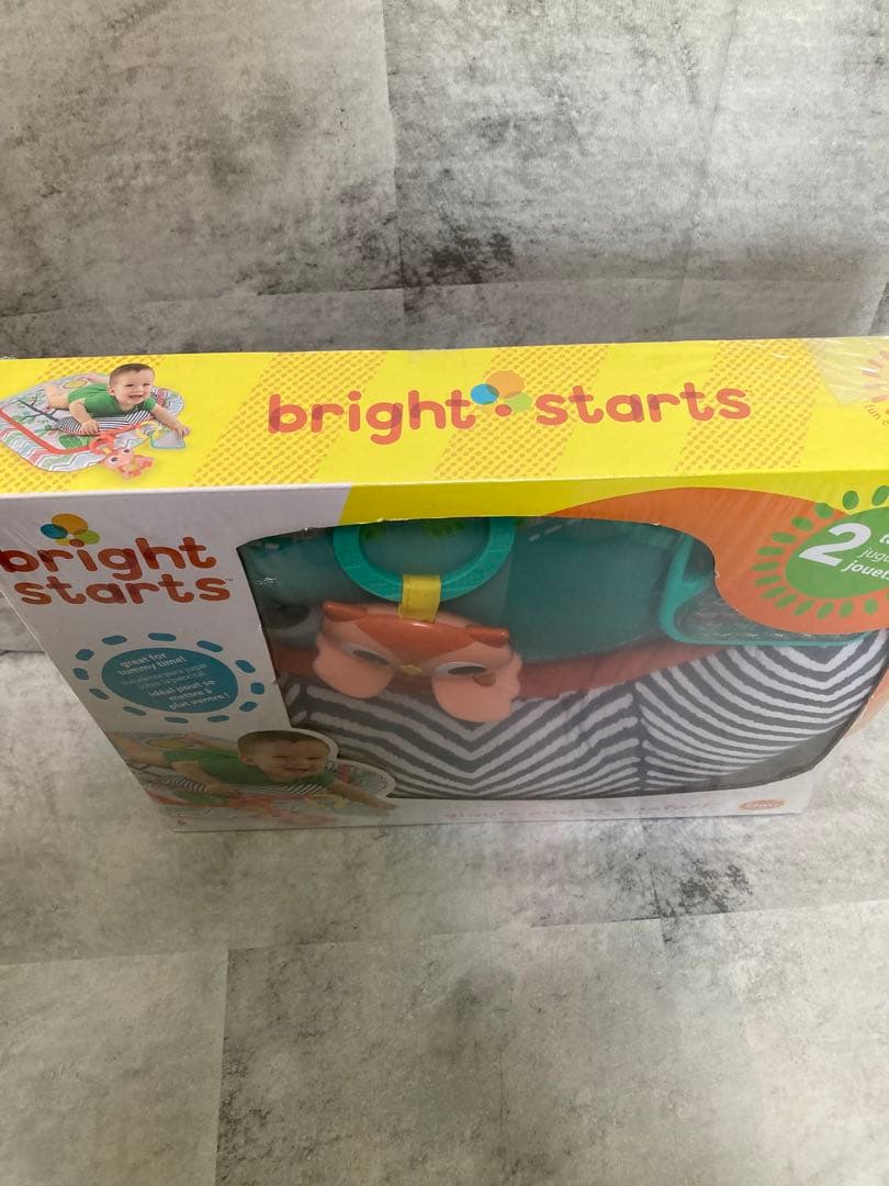 ブライトスターツ 動物柄 遊びマット シーサファリ　フクロウ