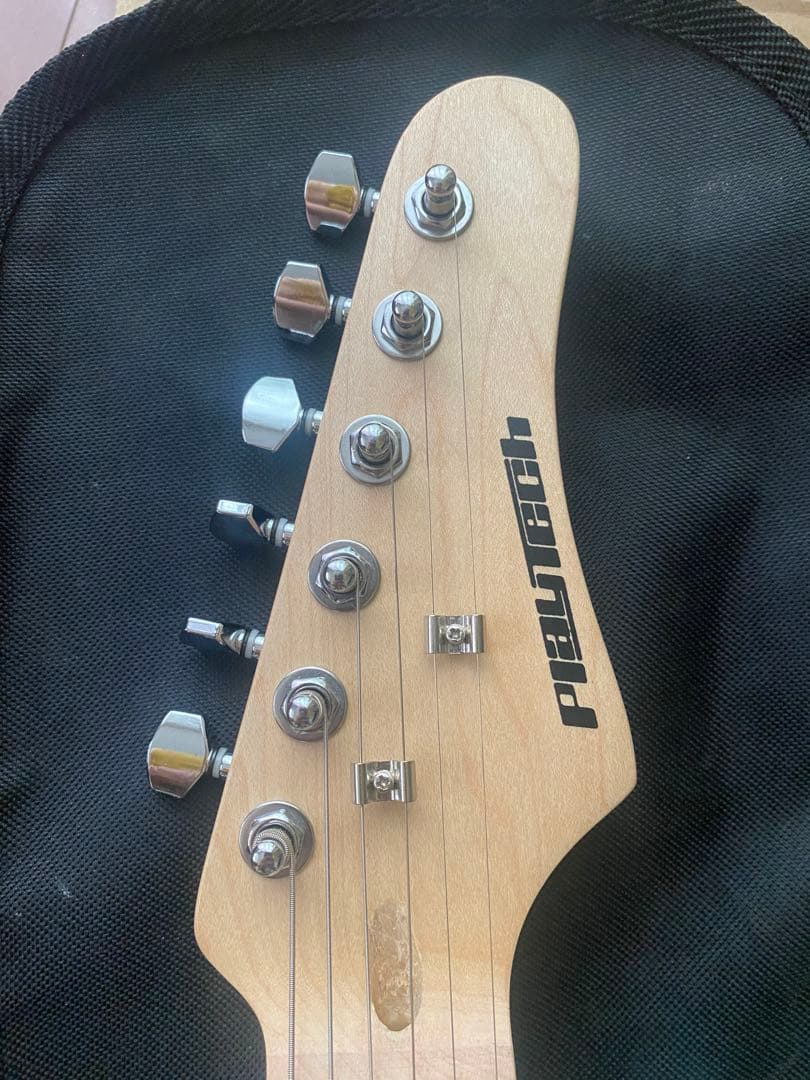 PLAYTECH ST250 Maple Sonic Blue エレキギター