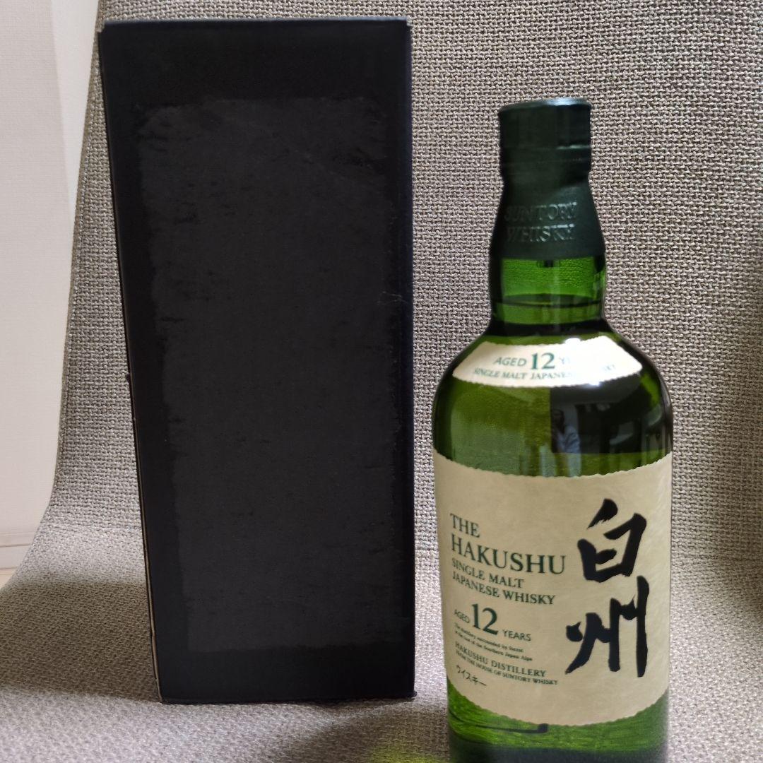 白州12年 シングルモルトウイスキー 700ml サントリー 未開封