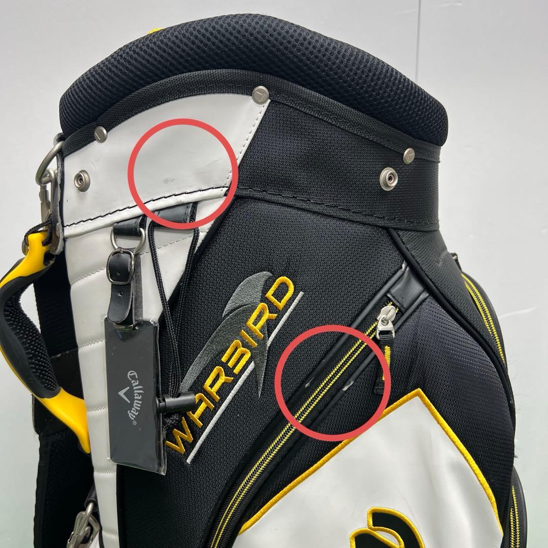 キャロウェイ Callaway キャディバッグ　8インチ　メンズ　ゴルフ　中古