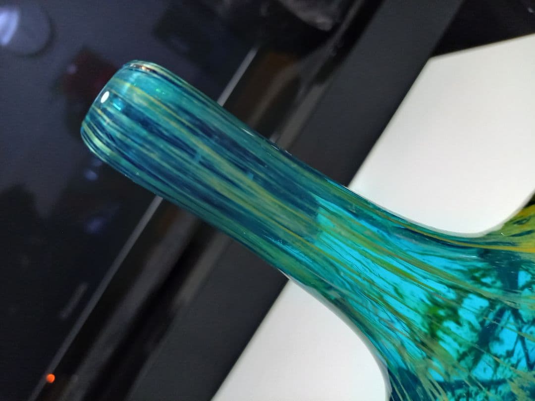 1984年　イムディーナ　グラス　マルタ島　　ミッシェル　ハリス　サイン入