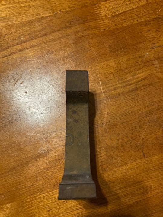 レール　切断片　鉄道レール　東武鉄道？　カットレール　鉄道コレクター