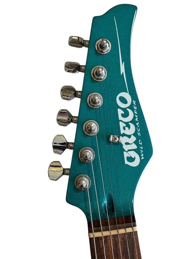 エレキギター greco wild scamper フットスイッチ　ケース 付き