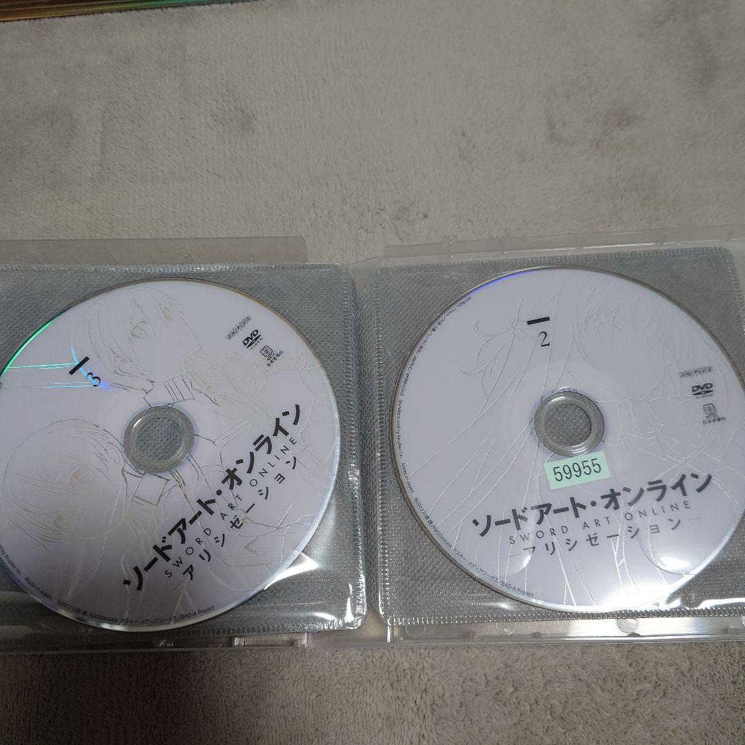 ソードアートオンライン　sao レンタルDVDセット