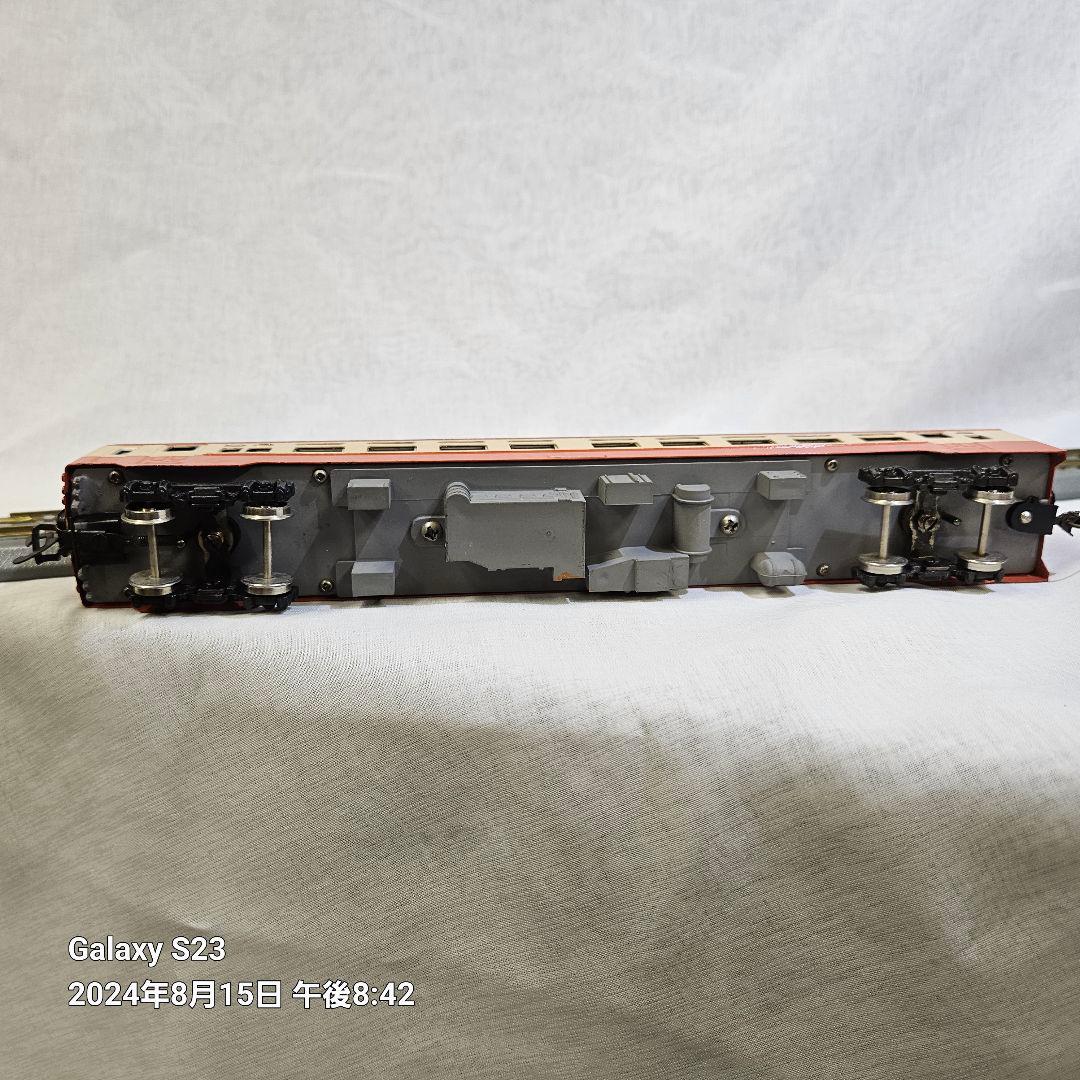 古物HOゲージ 鉄道模型 2両　レール　パワーパックセット