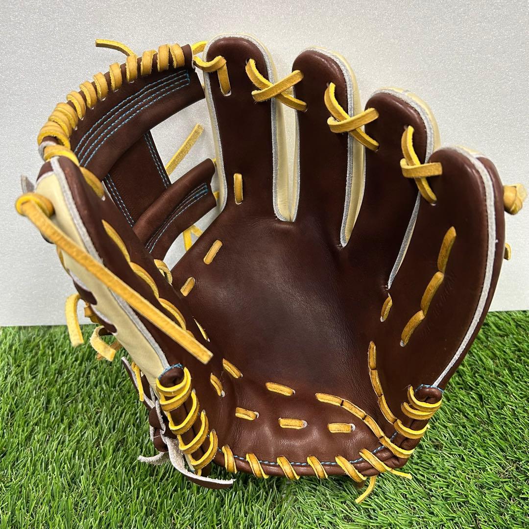 Clamps オーダー軟式硬式兼用　ショート用　ブラウン×クリーム