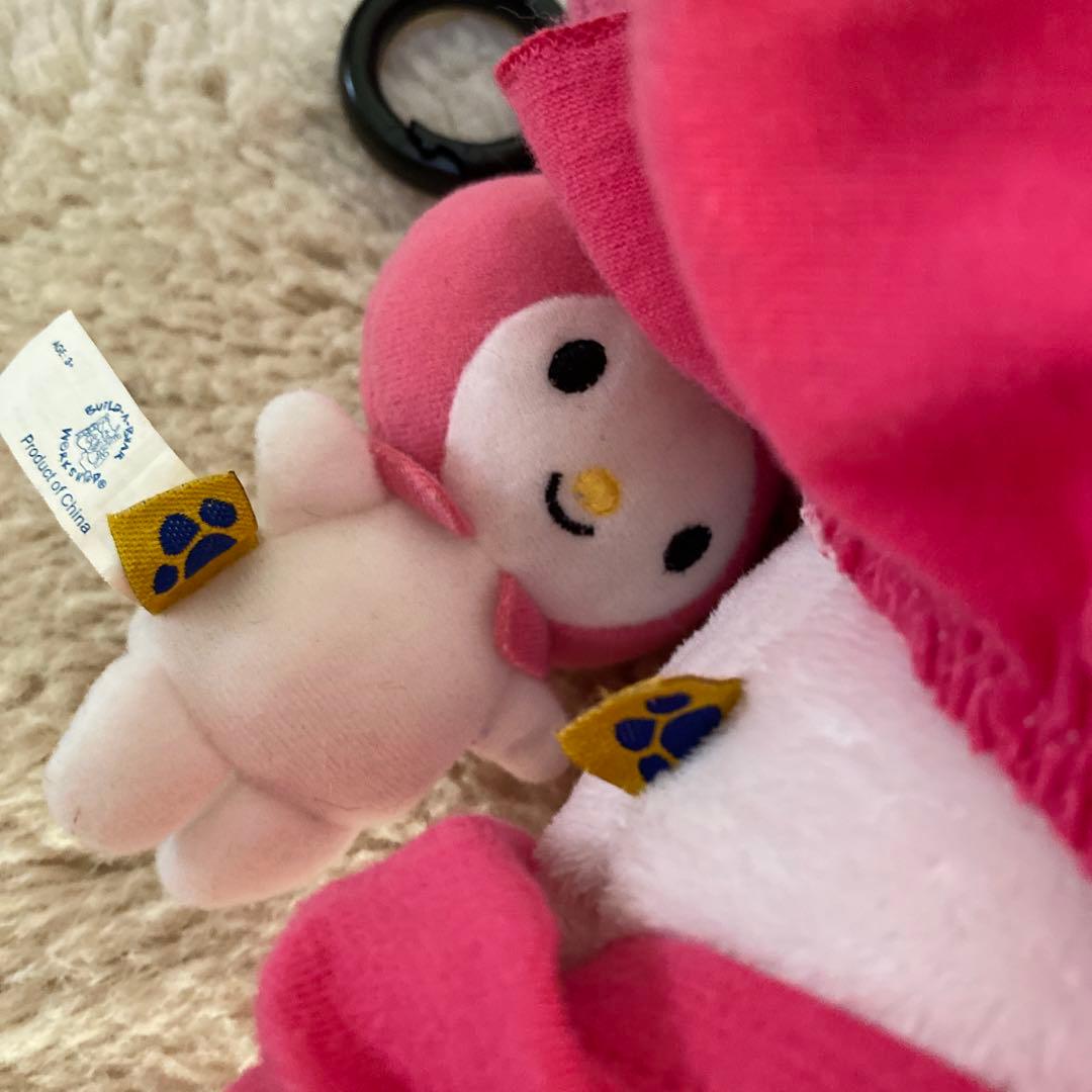 希少 マイメロディ ビルドアベア ぬいぐるみ