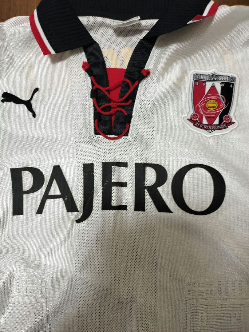 や*ま様 【中古美品】浦和レッズ2001-02シーズン Awayユニフォーム Ｌ