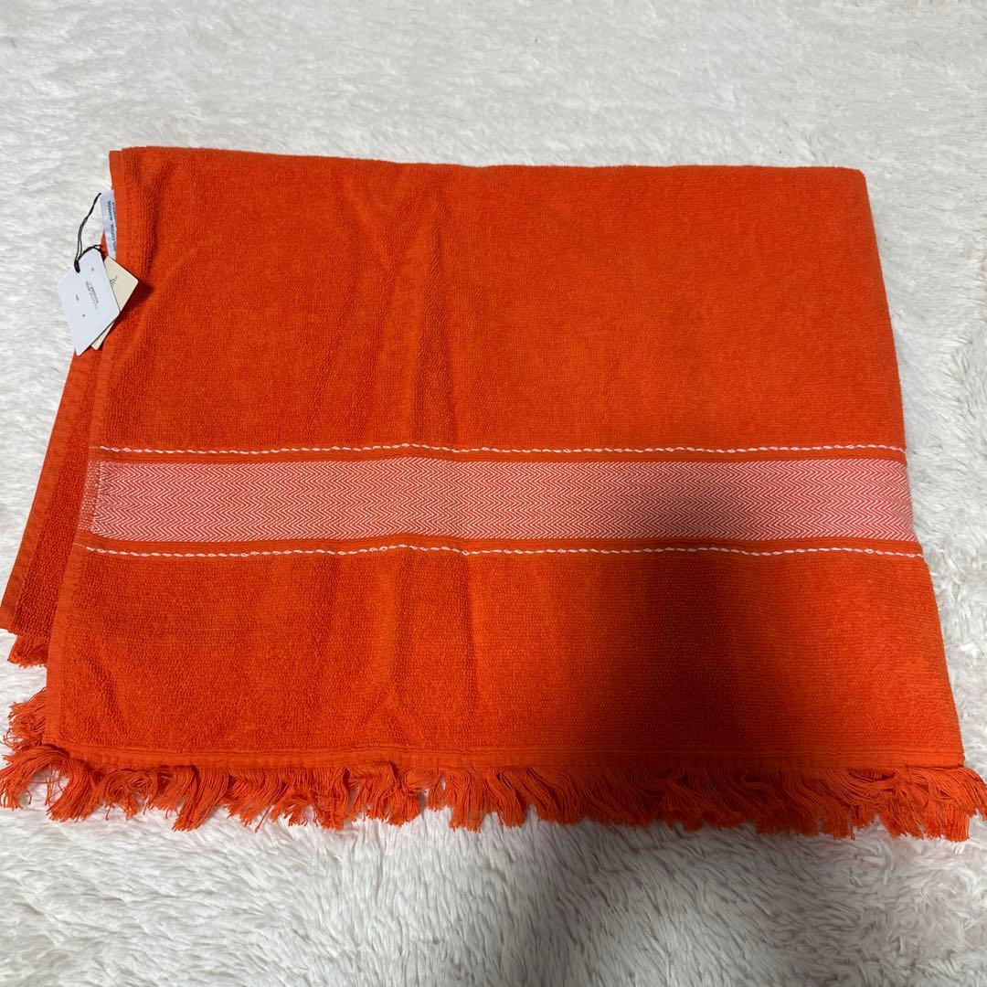 未使用 HERMES BAIN　ヨッティング　ビーチタオル　PM　大判タオル