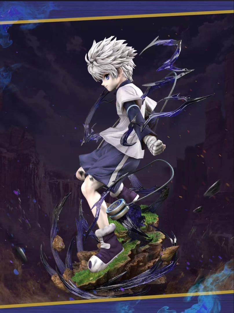 ☆HF製 キルア フィギュア ガレージキット スタチュー ハンターxハンター