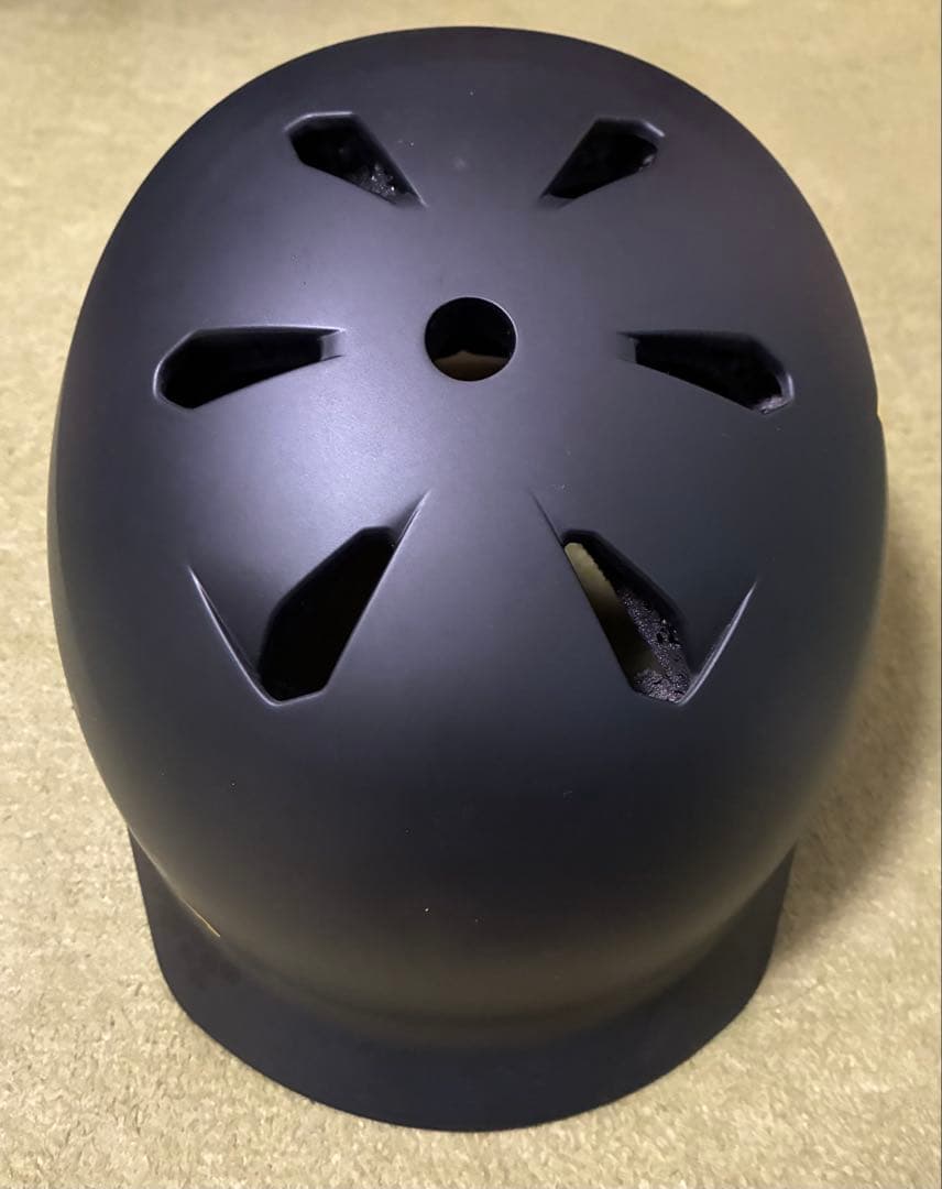 ★美品★bern ヘルメット ブラック/イエロー 日本サイズ L