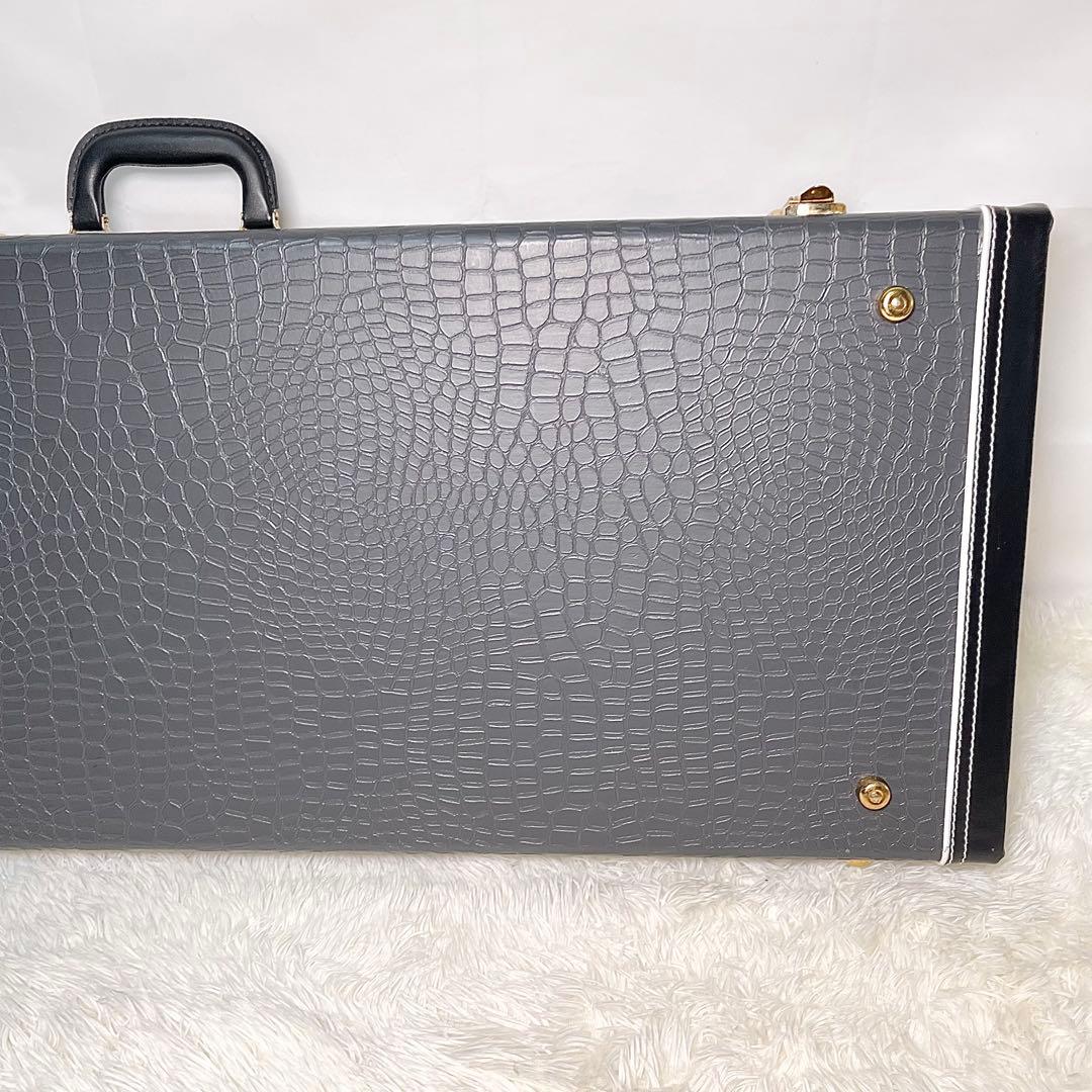 【美品】History 鰐革風 ベース用ハードケース