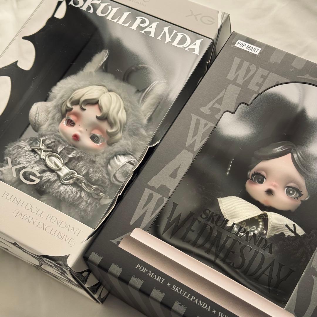 【限定版2点セット】SKULLPANDA WEDNESDAY スカルパンダ XG