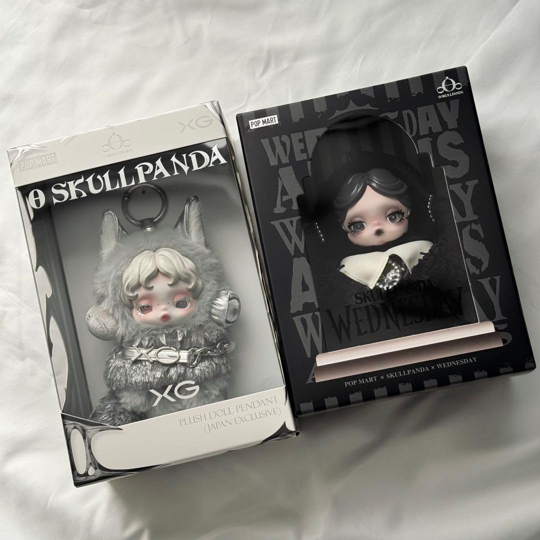 【限定版2点セット】SKULLPANDA WEDNESDAY スカルパンダ XG