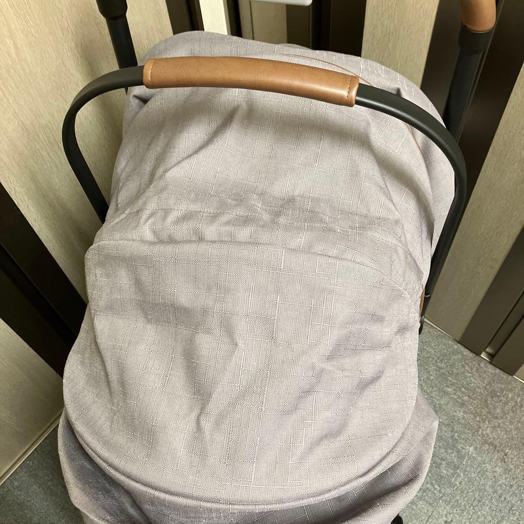 【美品】コンビ コムペット ルルテイル キャリー グレー　カート