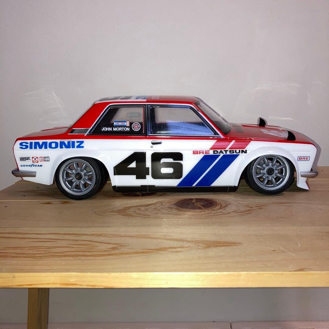 ABCホビー　510ブルーバード(BRE仕様) Mシャーシ用ボディ