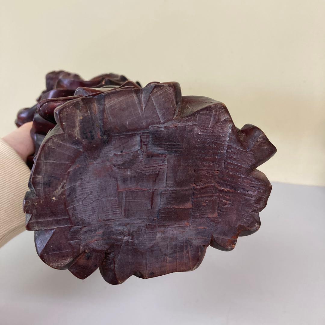 E4 中国美術 木彫り 木彫 彫刻 置物 オブジェ 天女 美人像 飛天 嫦娥