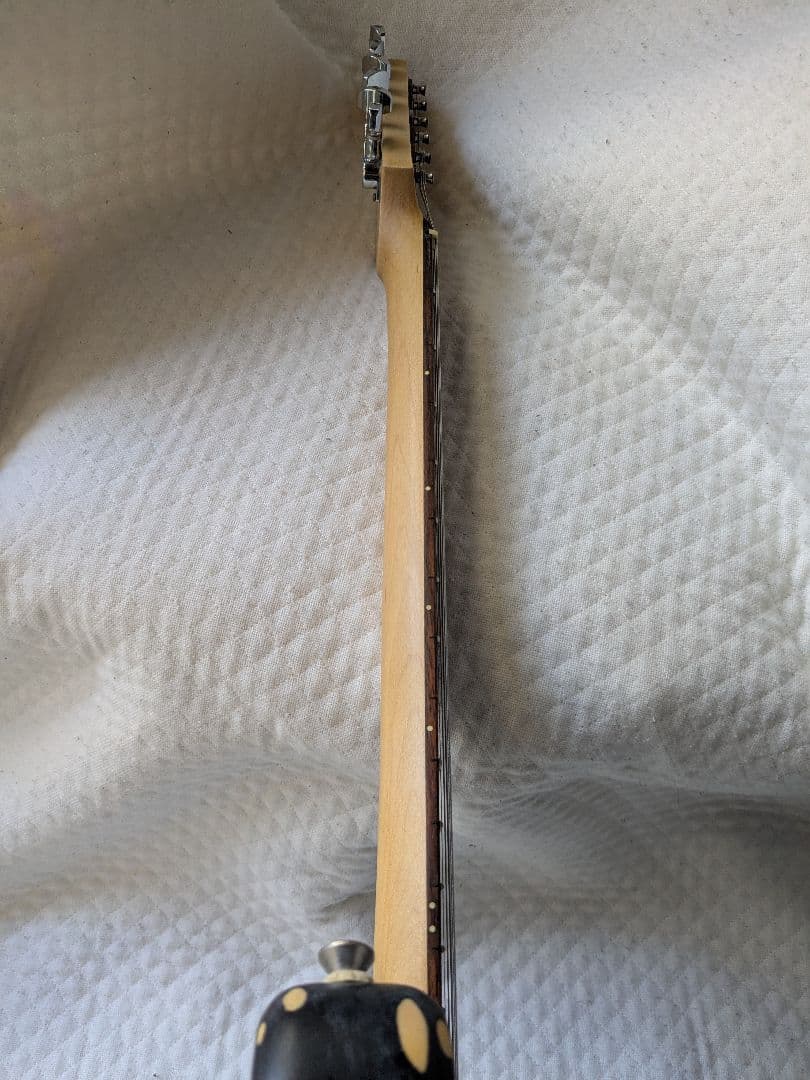 レリック加工　エレキギター フォトジェニック　ストラトキャスター　ブラック