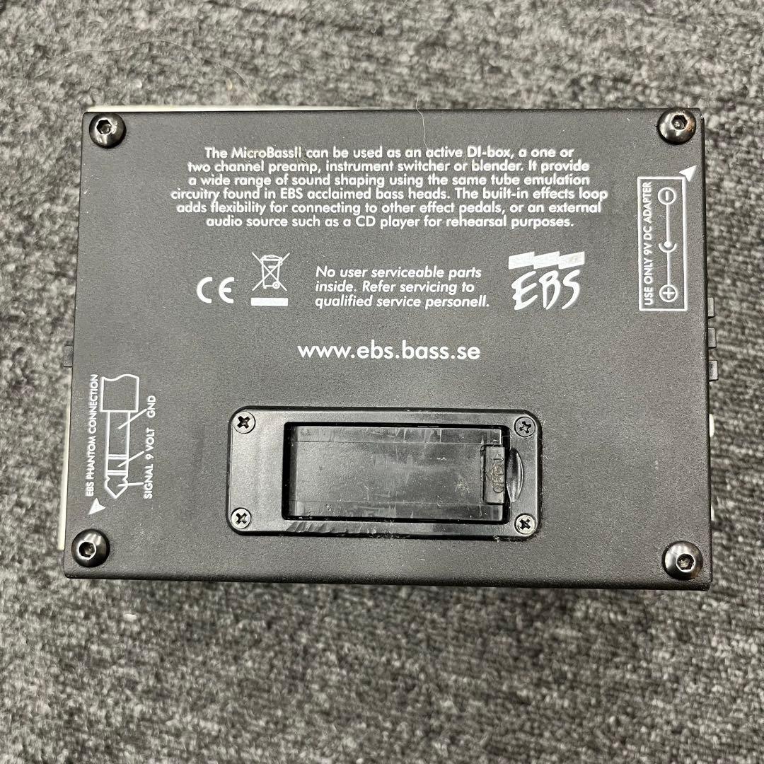 【11588】EBS Micro Bass 2 ベースプリアンプ DI