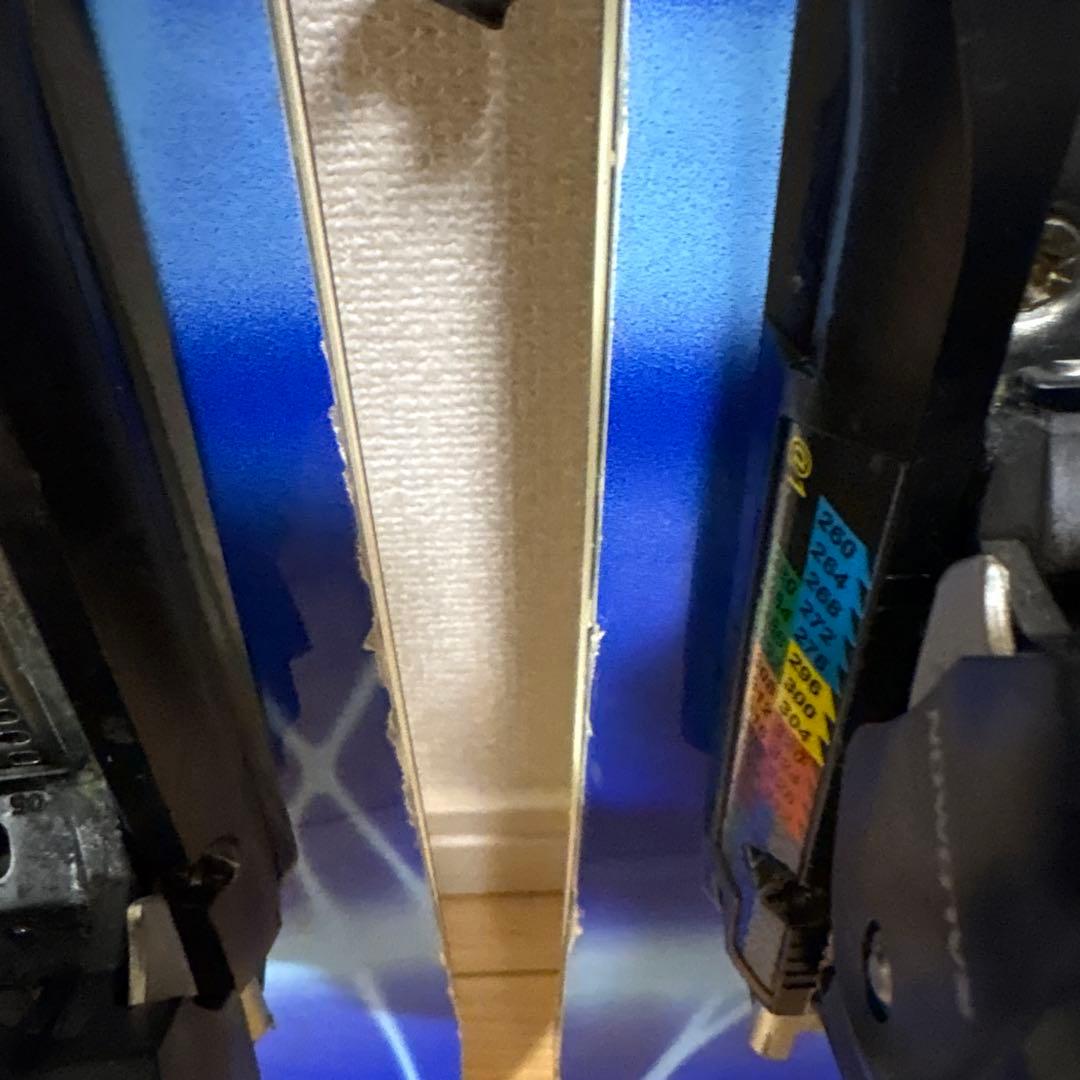 Swallow EX99 ショートスキー　ファンスキー　サロモン　ビンディング付