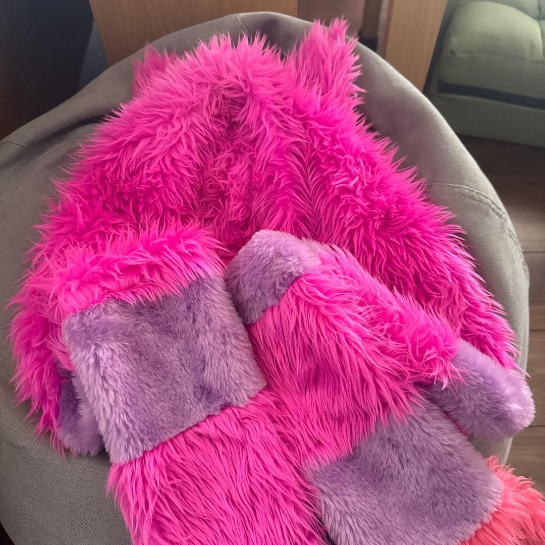 チシャ猫 マフラー キャップ ピンクヤロウ