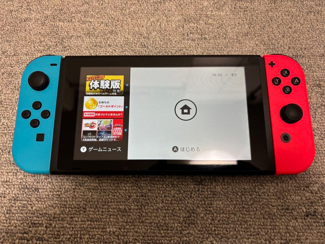 Nintendo Switch 本体【箱付き】【SDカード付き】