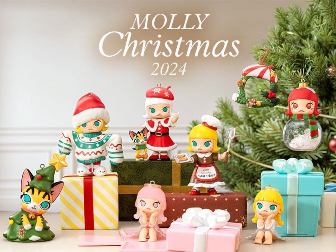 POP MART MOLLY Christmas 2024 シュリンク付き