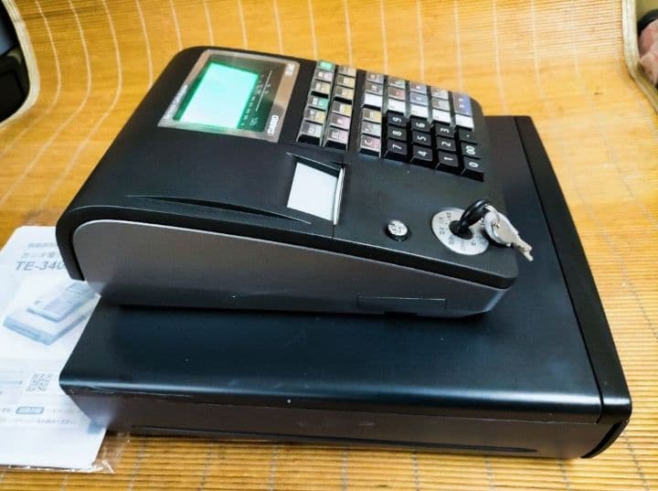 カシオレジスター　TE-340/NL300　フル設定無料　900040