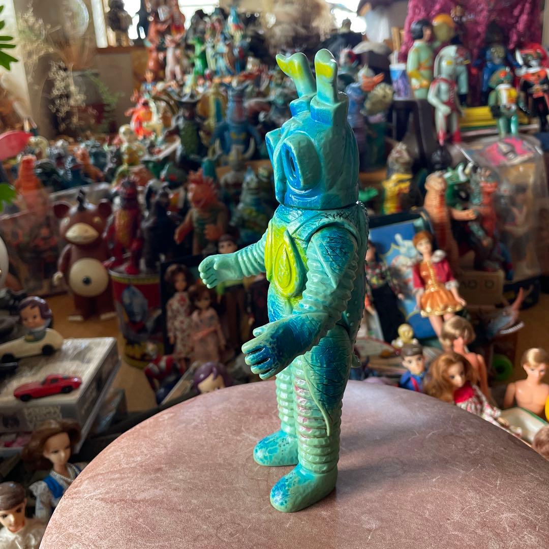 当時物　ゼットン　スタンダードサイズ　ブルマーク　ウルトラマン　ソフビ