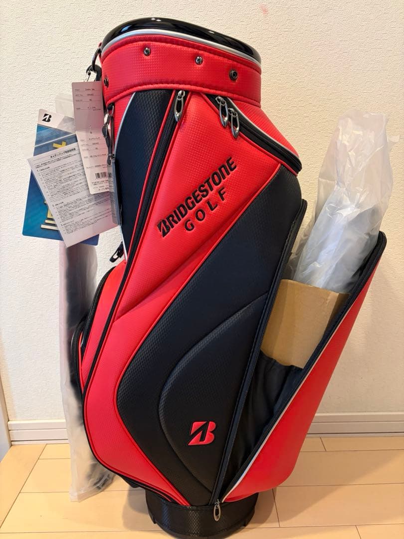 【新品未使用】ブリヂストン ゴルフ キャディバッグ CBG422 軽量モデル