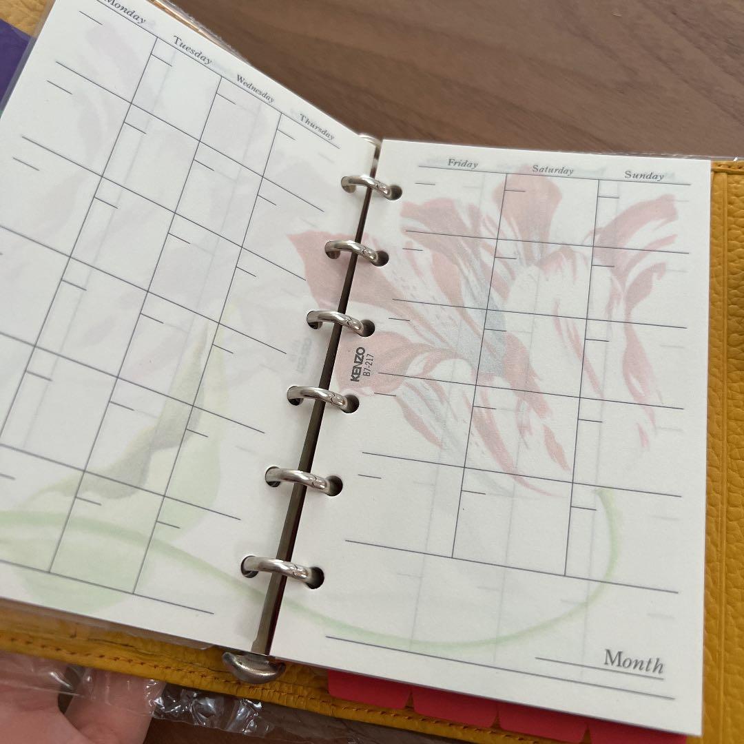 【新品】KENZO 本革手帳