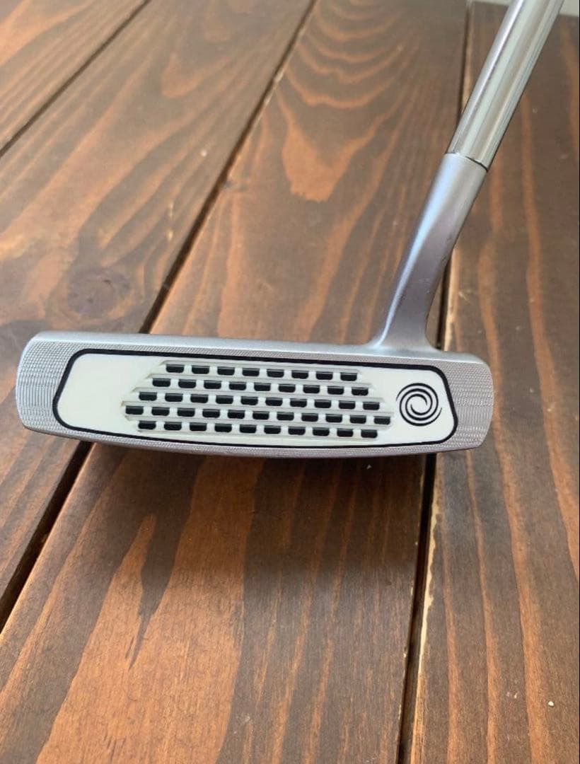 Odyssey Stroke Lab Double Wide パター　カバー付き