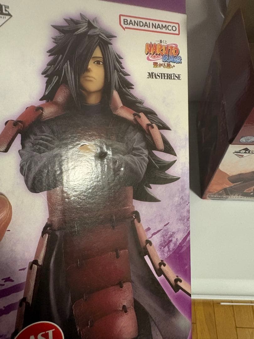 箱有り　一番くじNARUTO疾風伝 繋がる思い マダラ 扉間 柱間 3体セット