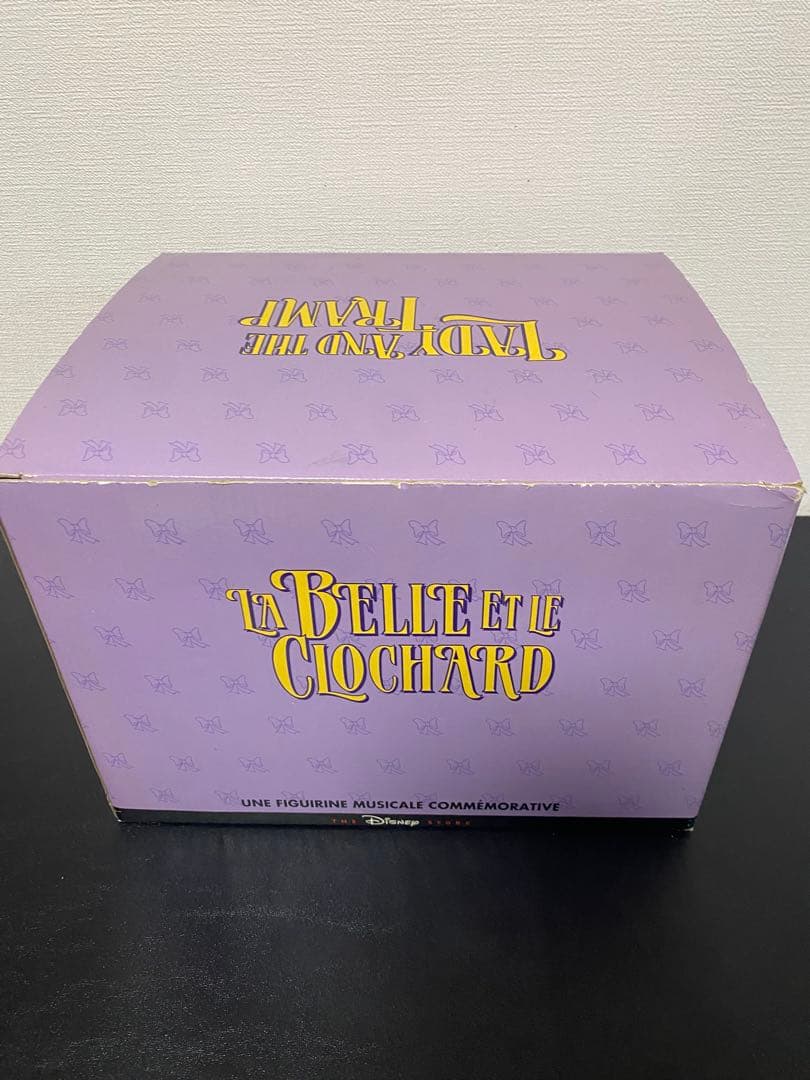 ディズニーレアわんわん物語レディ&トランプ フィギュア　箱入り