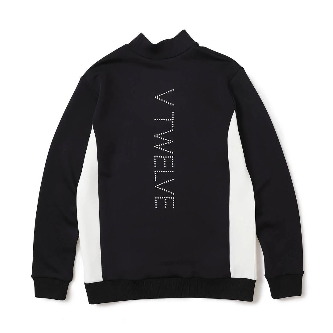 V12 DOT RIB L/S MOCK メンズ モックネック M