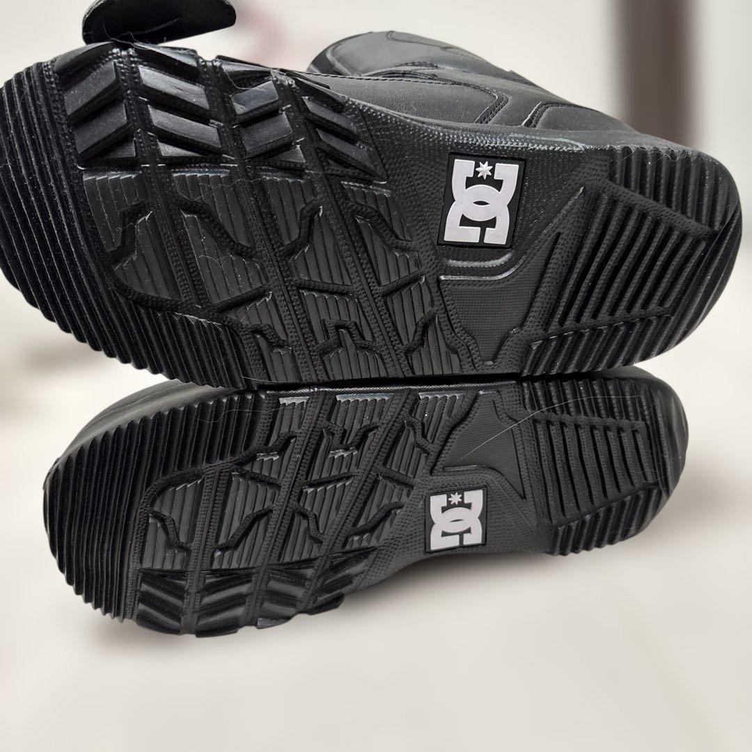 DC スノーボードブーツ ブラック　リーシュコードつき　25センチ　ユニセックス