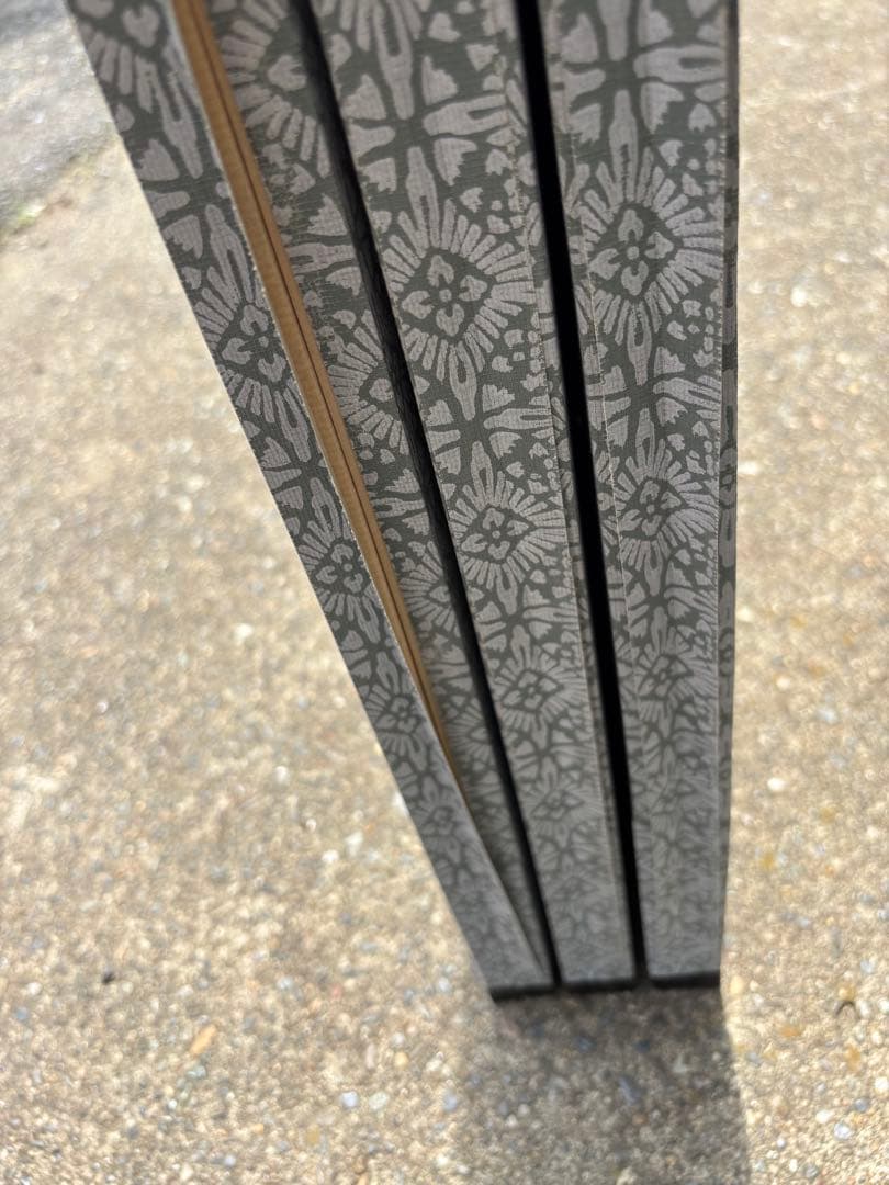 【秀峰銘】山水図屏風 風景図約259×116㎝ 金紙 片面 六曲 屏風 日本画