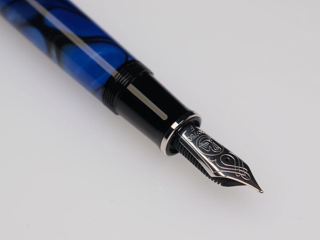 【Amami 新品文具】 Pelikan M805 ブルーデューン　万年筆／F