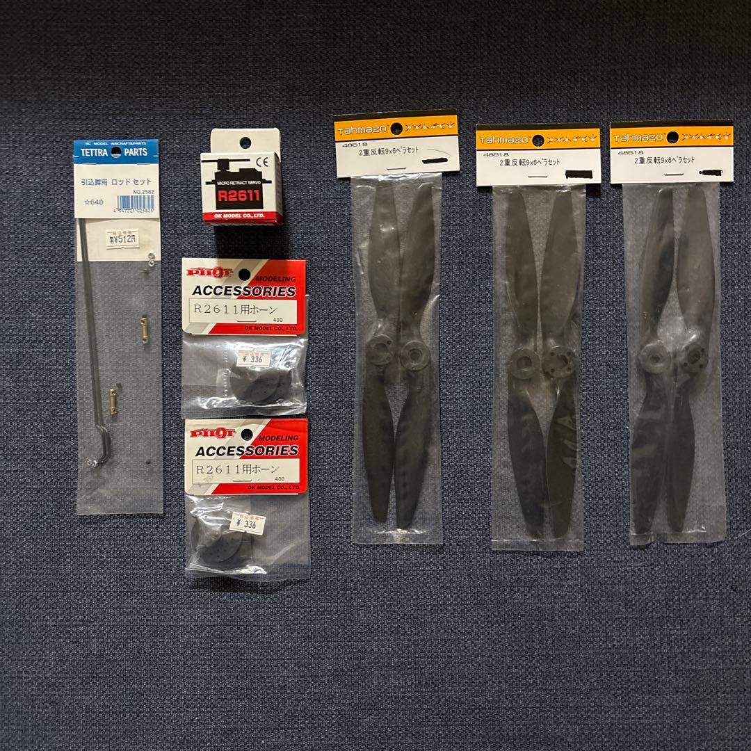 レア【RED BARON 二重反転モーターセット付】 OK模型ラジコン飛行機