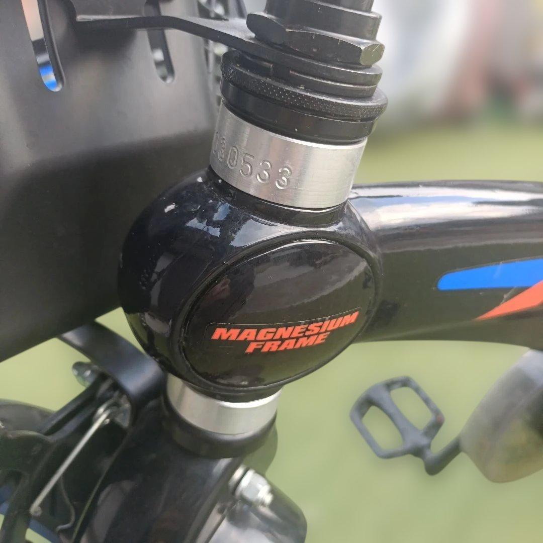 子どもの自転車16インチ青色