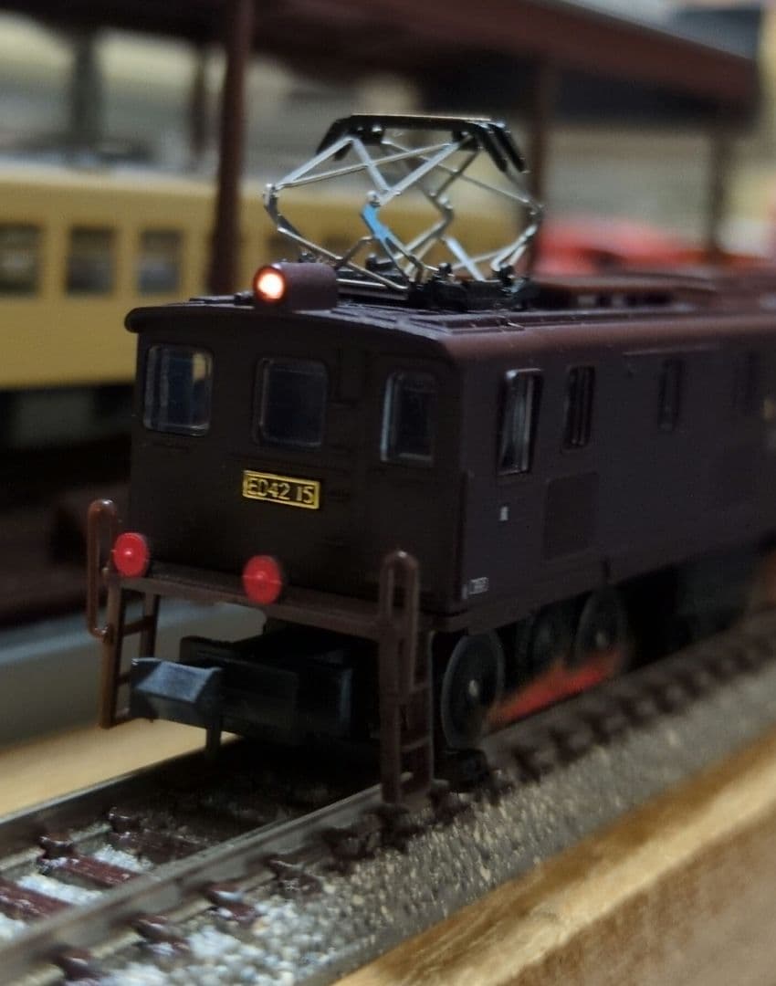 鉄道模型 ED42 4重連 碓氷峠 アプト式電気機関車