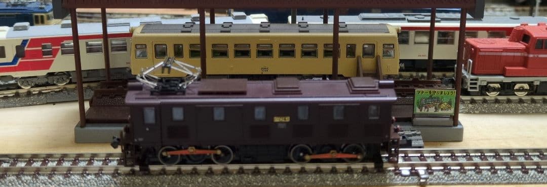 鉄道模型 ED42 4重連 碓氷峠 アプト式電気機関車