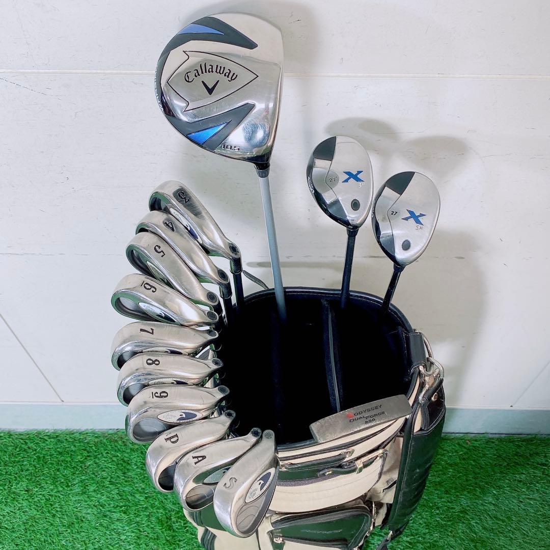 ゴルフクラブ　メンズセット　初心者　キャロウェイ　ウォーバード　N1714