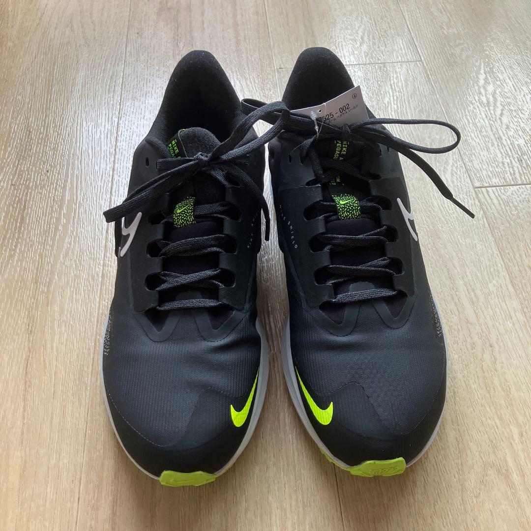 Nike ランニングシューズ ブラック/グリーン
