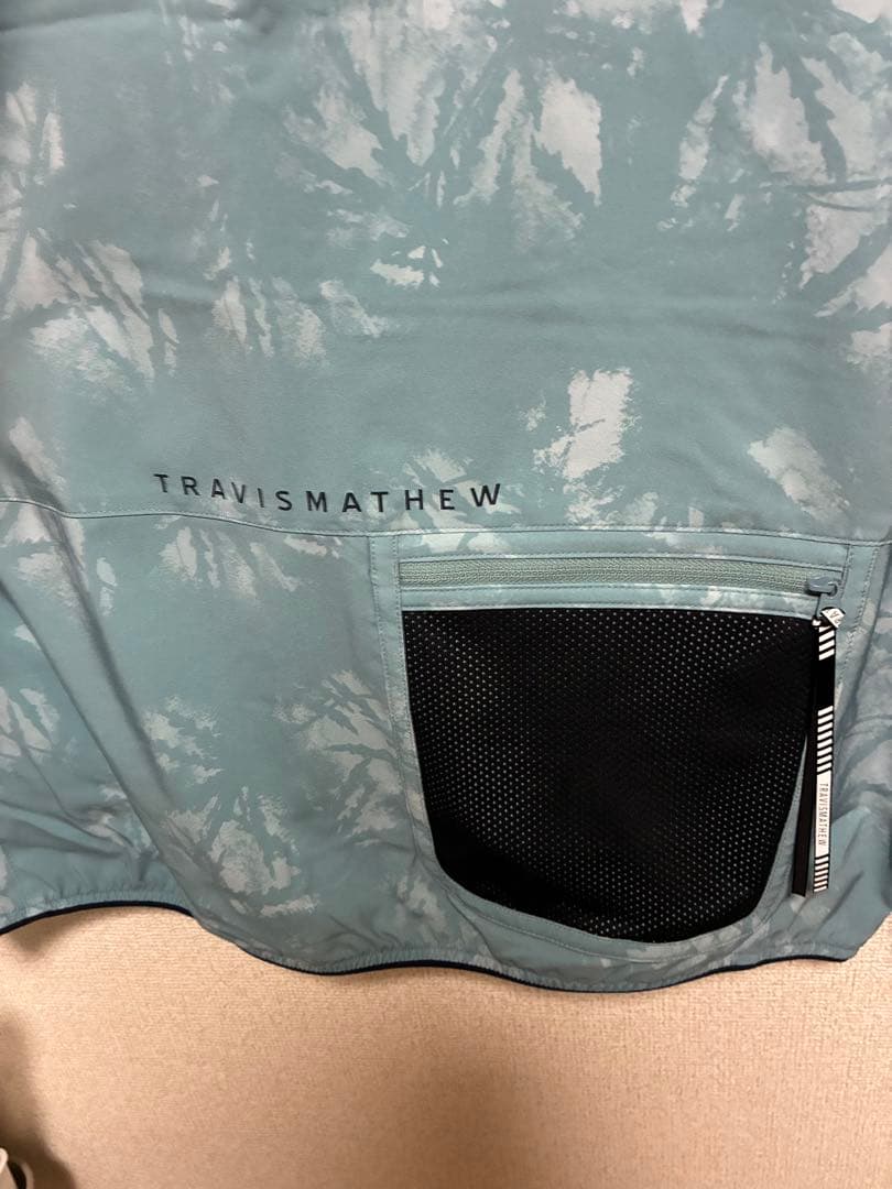 春物【トラヴィスマシュー】ライトジャケット Ｌサイズ ブルー